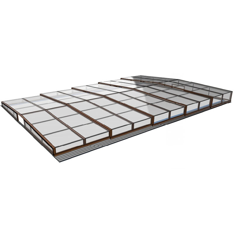 Retractable Sunroom Polycarbonate Automatic Sliding Roof Cover for Pergola